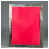 STERLING SILVER PICTURE FRAME | Sterling silver picture frame with wood back, marked on bottom “Ster