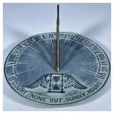 VIRGINIA METALCRAFTERS METAL Sun Dial | Metal sun dial for the yard/garden produced by Virginia Meta