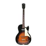 VINTAGE KAY SPEED DEMON GUITAR | 1960s Kay Speed Demon K571 Sunburst featuring Florentine cutaway bo