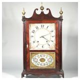 ELI TERRY PILLAR & SCROLL CLOCK | Pillar and scroll mantel clock by E. Terry & Sons, Plymouth, CT, c