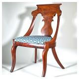QUEEN ANNE STYLE SLIPPER CHAIR |