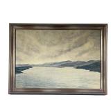 A.K. STINSON (19th/ 20th Century) | Dawn After Rain. Watercolor / mixed media signed A.K. Stinson 19