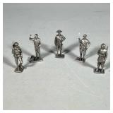 LARGE BOX OF PEWTER SOLDIERS | A large collection of pewter soldier figurines, in original packaging