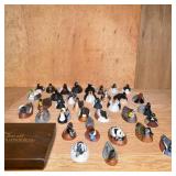 (36pc) MINIATURE DUCKS OF NORTH AMERICA | The Ducks of North America Miniature Decoy Collection from