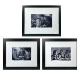 (3pc) GOODFELLAS & A BRONX TALE BLACK & WHITE MOVIE STILLS | Two Silver gelatin photos from the movi