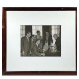 Richard Rodgers At The Piano Photograph | Composer Richard Rodgers at the piano, surrounded by, amon