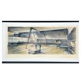 Limited Edition Taschen James Bond Print Goldfinger Storyboard Sir Ken Adam | Limited to 250 Edition
