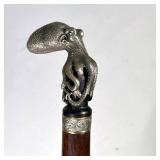 Dragon King - Damascus Steel & Rosewood Octopus Sword Cane | Well-constructed and made of Antiqued C