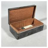 ANTIQUE ABERCROMBIE & FITCH STERLING HUMIDOR | Abercrombie & Fitch Sterling silver humidor, dated on