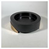 Thomas O’Brien For Aero Large Rubber Bowl On Heavy Brass Stand | Bought at the store in SoHo NY Larg