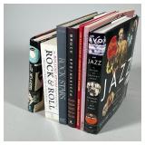 (7pc) Mixed Music Book Lot | Including Bruce Springsteen and jazz.