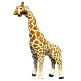 MELISSA & DOUG STUFFED GIRAFFE | Lifelike and sturdy plush giraffe. Made from polyester and acrylic 