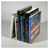 (8pc) Collection Travel And Style Books | Including New York and the Caribbean