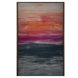 KELLY O’NEAL (b. 1962) OIL PAINTING | Sunset Large format oil on canvas. Signed lower left with pale