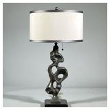 CRESTVIEW COLLECTION PRYOR TABLE LAMP | Possibly Theodore Alexander - having an openwork base suppor