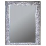 DRIFTWOOD ENCASED IN ACRYLIC MIRROR | Wall mirror with wood pieces encased in an epoxy frame Dimensi