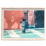 Diane Love (American, Contemporary), Limited Edition Pigment Print | Rome. In shades of peach, green