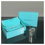 TIFFANY & CO. STERLING SILVER PENDANT | Tiffany & Co sterling silver Chinese takeout container penda
