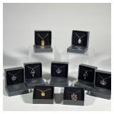 (9pc) FRANKLIN MINT STERLING SILVER JEWELRY | The Franklin Mint sterling silver necklaces & pendants