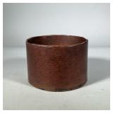 WOODEN DRY MEASURE PANTRY BOX | Wooden grain dry measure pantry box with cylindrical form and nailed