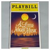 Opening Night Playbill | "A LITTLE NIGHT MUSIC" 2009 | Official opening night playbill from 2009 Bro
