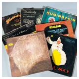 (8pc) VOCAL & SYMPHONIC CLASSIC MIXED VINYL RECORDS | Including: Vienna Symphony Orchesta - Tchaikov