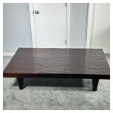 South Cone Solid Wood Coffee Table, Peru | Handcrafted solid wood coffee table by South Cone Trading