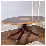Councill Furniture "Keene" Oval Cocktail Table | Councill Furniture (Grand Rapids, Michigan) present