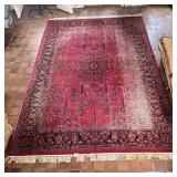 Area Rug - Deep Red | Vintage (1940