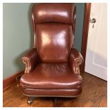 Hancock & Moore "Freeman" Desk Chair | Hancock & Moore (Hickory, North Carolina) "Freeman" custom-ma
