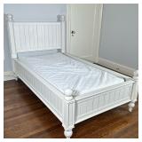 Pottery Barn Bed - Twin-Sized - 1/2 | Pottery Barn (San Francisco, California) twin-sized "Catalina"