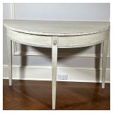 Neoclassical Style Demilune Table - 2/2 | Antique (19th century) Swedish/Baltic Neoclassical style w