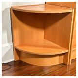 Swedish Style One-Shelf Corner Round - 1/2 | Swedish-style one-shelf corner round, as additional sto