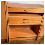 Swedish Style Drawer Unit | Swedish-style drawer unit with three drawers (one drawer is missing). - 