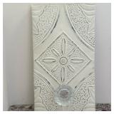 Decorative Coat Hanger/Wall Hook | Decorative coat hanger/wall hook with an ornate sunburst-like cen