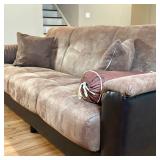 Istikbal Storage Sofa/Bed - Full-Sized | Istikbal (Kayseri, Turkey) “Aspen" Collection microfiber st