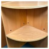 Swedish Style One-Shelf Corner Round - 2/2 | Swedish-style one-shelf corner round, as additional sto