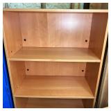 Swedish Style Three-Shelf Module | Swedish-style three-shelf bookshelf module. - h. 55 x w. 33 x d. 