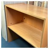 Swedish Style One-Shelf Module - 1/3 | Swedish-style one-shelf bookshelf module. - h. 31.75 x w. 33 
