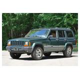 2000 JEEP CHEROKEE SPORT 4x4 / LEATHER / SINGLE OWNER / 75k ORIGINAL MILES | 74,675 original miles, 