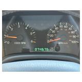 2000 JEEP CHEROKEE SPORT 4x4 / LEATHER / SINGLE OWNER / 75k ORIGINAL MILES | 74,675 original miles, 