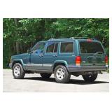 2000 JEEP CHEROKEE SPORT 4x4 / LEATHER / SINGLE OWNER / 75k ORIGINAL MILES | 74,675 original miles, 