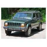 2000 JEEP CHEROKEE SPORT 4x4 / LEATHER / SINGLE OWNER / 75k ORIGINAL MILES | 74,675 original miles, 
