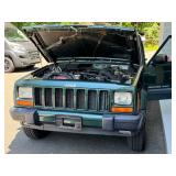 2000 JEEP CHEROKEE SPORT 4x4 / LEATHER / SINGLE OWNER / 75k ORIGINAL MILES | 74,675 original miles, 