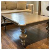 Graff French Country Style Coffee Table | Graff French country style weathered rectangular coffee ta