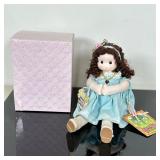 Musical Doll - "January" Birthday | Vintage (1970s-Now) Green Tree Collectibles "January" soft-bodie