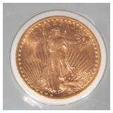 1923-P ST. GAUDENS US $20 GOLD COIN | 1923 American Walking Liberty Double Eagle twenty dollar gold 