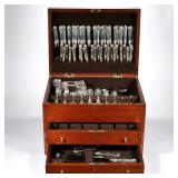 (199pc) TIFFANY & CO. STERLING FLATWARE | Tiffany & Co. Sterling silver partial flatware set with wo