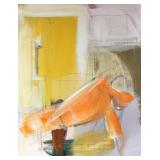 GEORGE LLOYD (B. 1945) | Oil on canvas, h. 28 x 21.75 in., stretcher h. 29 x w. 23.5 in. (frame)