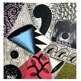 DAN RIZZIE LITHOGRAPH | Avalon Color lithograph 29.5 x 25 in. Sight Signed & dated "1988" lower righ